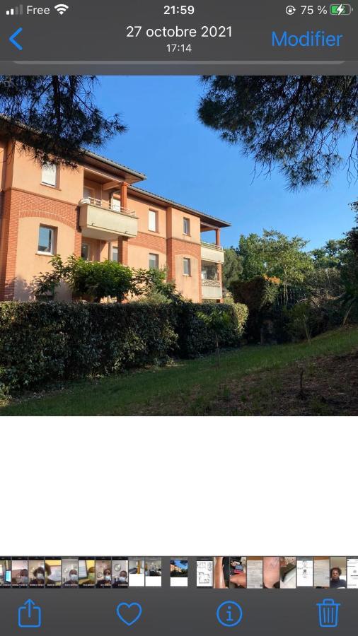 T2 Climatise Jardin & Court De Tennis/Piscine /Parking/Fibre Toulouse Exterior photo